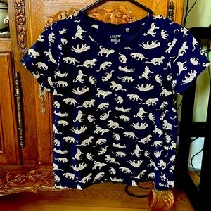 J Crew Leopard T